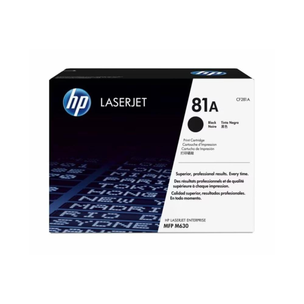 TONER HP 81A BLACK LASERJET TONER