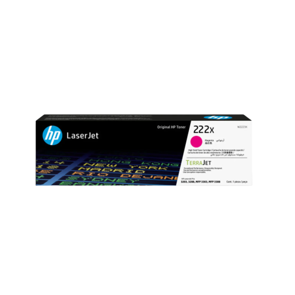 Toner HP Magenta LaserJet 222X