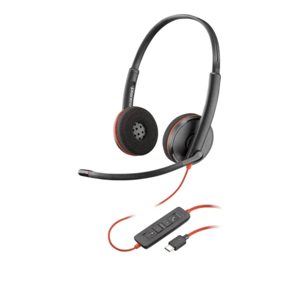Audifono Poly Blackwire 3220 Stereo USB-C Headset