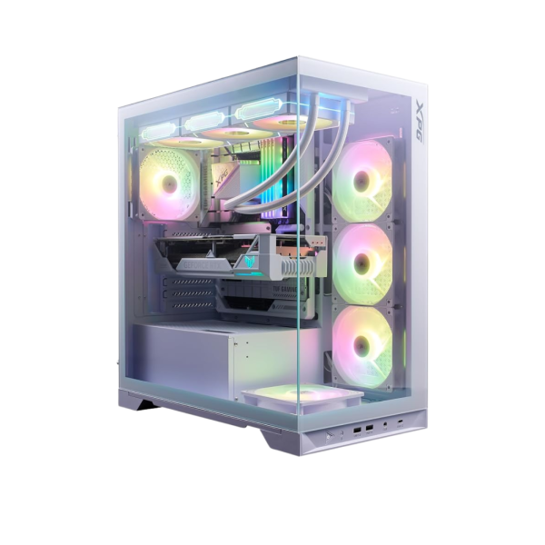 Gabinete XPG INVADER X BTF ATX 5 Vent. ARGB Blanco