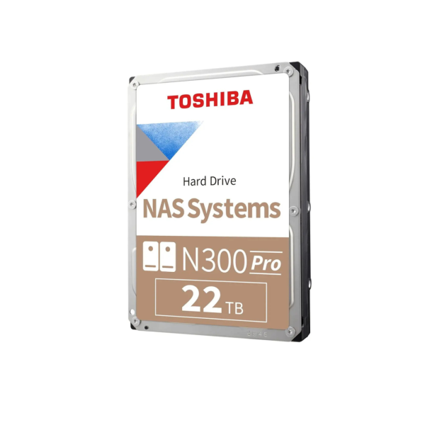 Disco Duro Toshiba Interno NAS N300 PRO 22TB