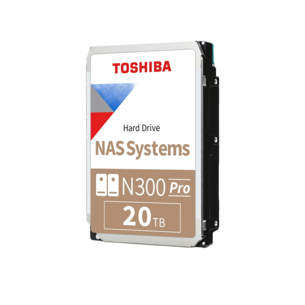 Disco Duro Toshiba Interno NAS N300 PRO 20TB