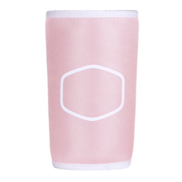 SOPORTE DE BOTELLA PARA SILLA CH510 Cup sleeve Pink and White P/N CMI-CH510-PKW