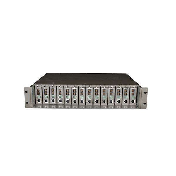 Chasis para convertidores de medios de 14 bahias TP-LINK TL-MC1400 - 2U - Rack mountable.