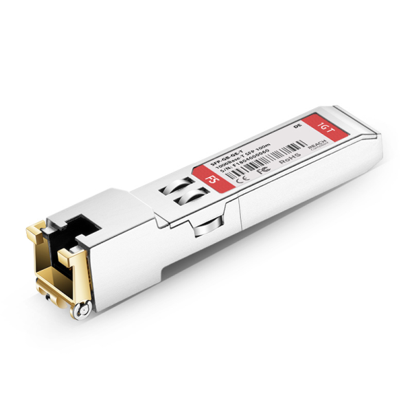 Dell - Módulo de transceptor SFP (mini-GBIC) - 1GbE - 1000Base-T - para Networking N1148; PowerSwitch S4112, S5212, S5232, S5296; Networking N3132, X1026, X1052