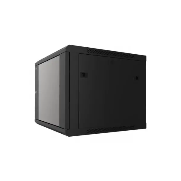 Rack armario 19U Nexxt - instalable en pared - RAL 9005, negro barniz - 600x450mm - 19