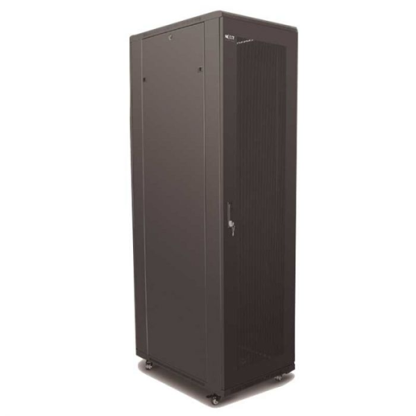 Rack 42U Nexxt - instalable en el suelo - RAL 9005, negro barniz - 42U - 19