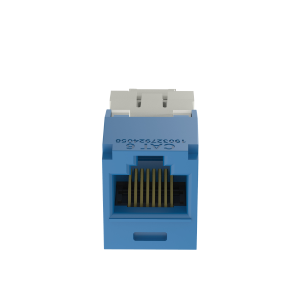 Modulo de red Panduit MINI-COM TX6 Plus - CAT6 - PTSB - Azul