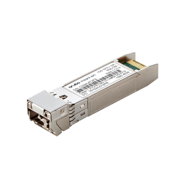 Módulo de transceptor SFP+ - 10GbE Aruba - 10GBase-SR - LC de modos múltiples P/N R9D18A