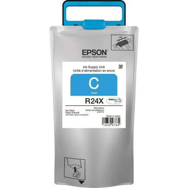 Bolsa de tinta Epson R24X - Gran capacidad - cian