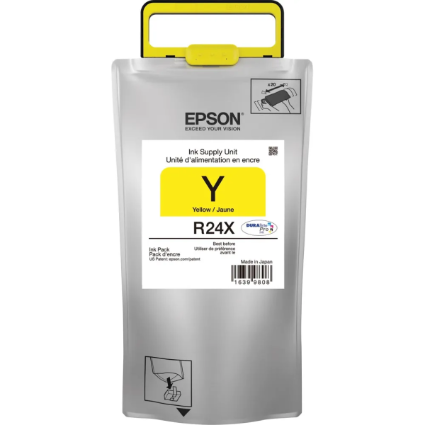 Bolsa de tinta Epson R24X - Gran capacidad - amarillo