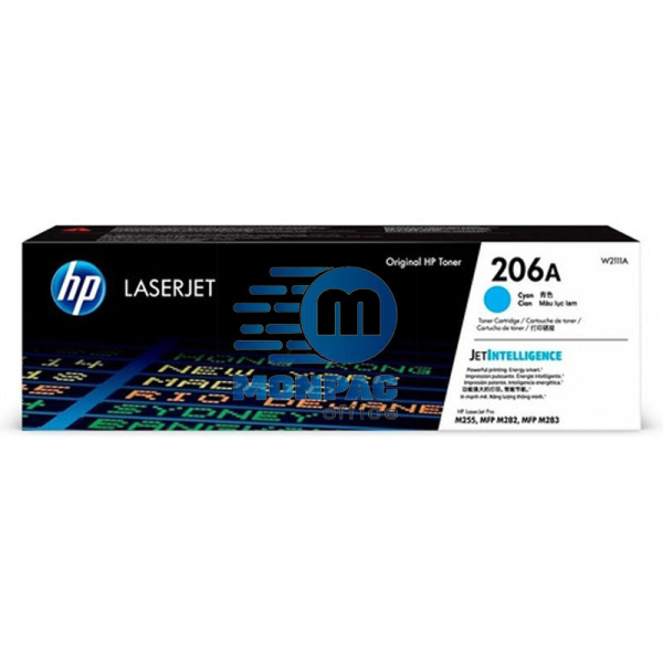 Toner original HP 206A - Cian P/N W2111A