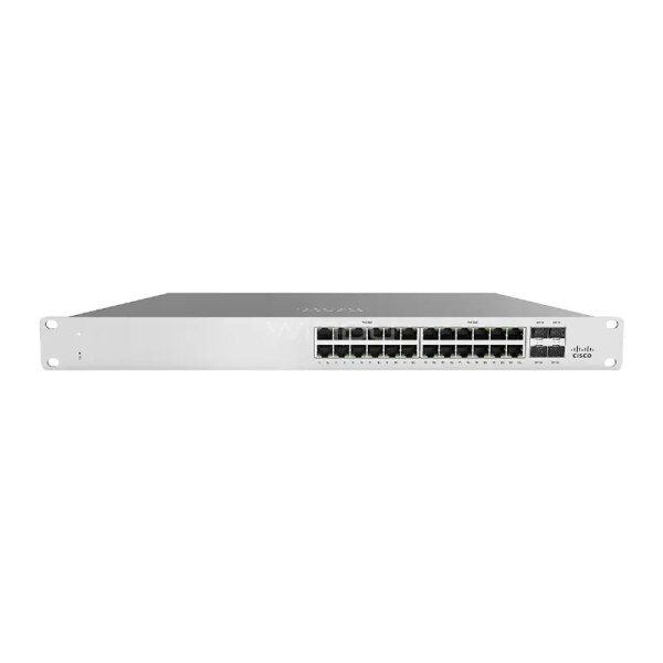 Switch Cisco Meraki MS120 - 24 Puertos 10/100/1000Mbps + 4 Puertos SFP, 56 Gbit/s.