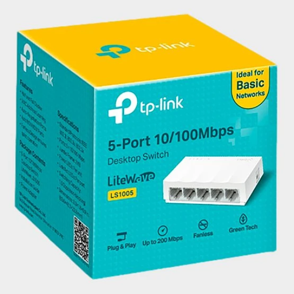 Switch TP-Link LiteWave LS1005 - 5 x 10/100 - sobremesa