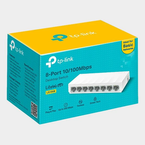 Switch TP-Link LiteWave LS1008 - 8 x 10/100 - sobremesa