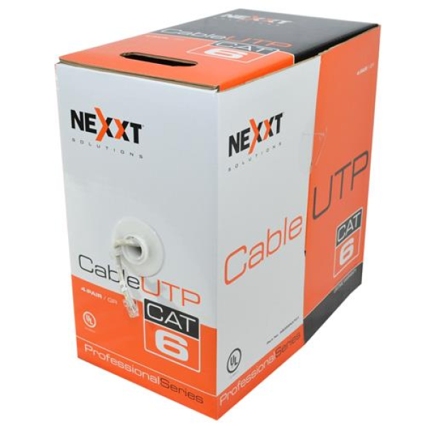 Cable de Red Nexxt UTP Cat6 305M Rojo P/N 798302030084