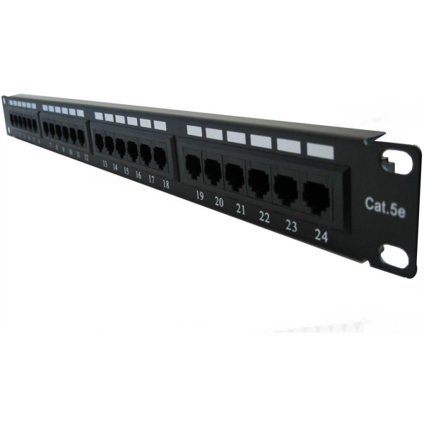 Patch panel de 24 puertos Nexxt - CAT 5 - 19