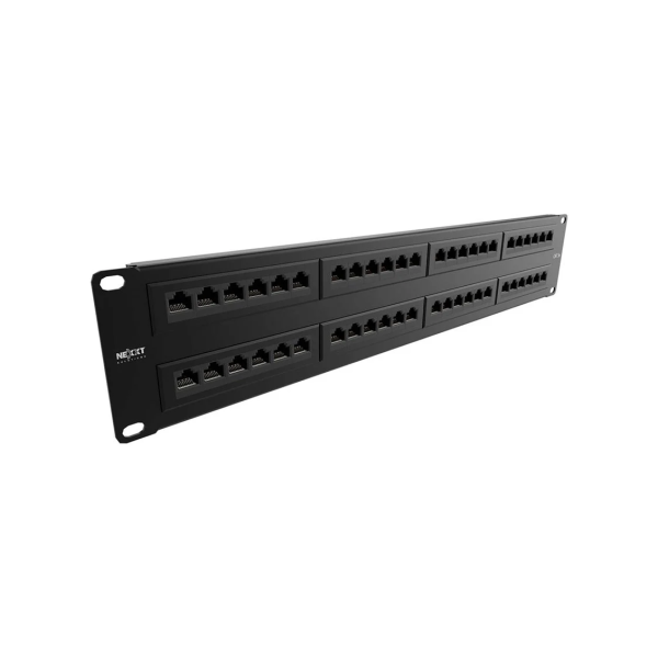 Patch panel de 48 puertos Nexxt - CAT 5 - 19