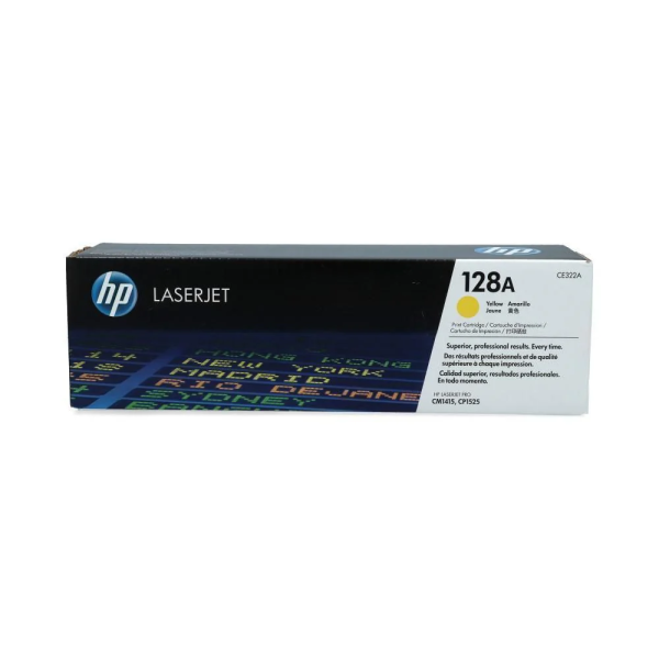 Toner original HP 126A - Amarillo CE312A