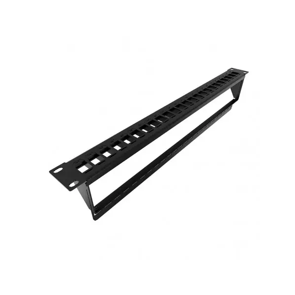 Patch panel Nexxt Negro - RAL 9005 - 1U - 19