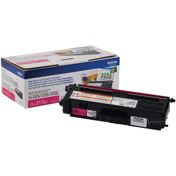 Toner original Brother TN315M - Alto rendimiento - magenta