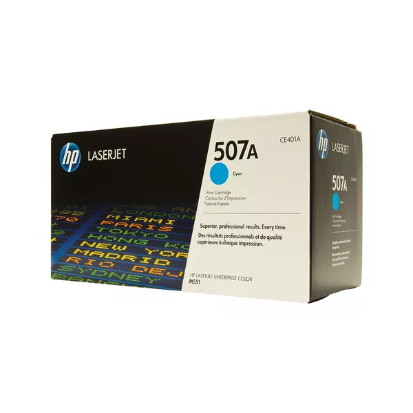 Toner original HP 507A - Cian - CE401A