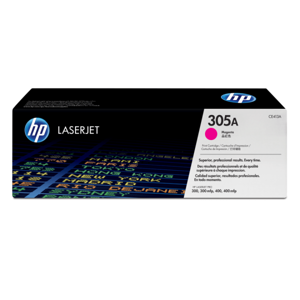 Toner original HP 305A - Magenta CE413A