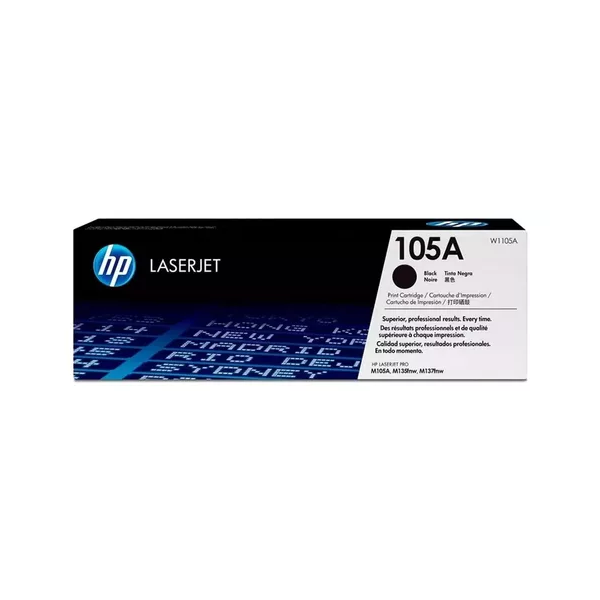 Toner original HP 105A - Negro - W1105A