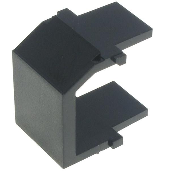 Tapa ciega Panduit Negro - 22.22x16.3x20mm P/N NKBMBL-X