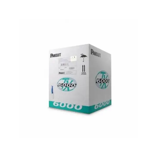 Caja de cable Red Panduit - UTP - Blue 305m - Cat 6A de 4 pares, 23 AWG U / UTP, LSZH (IEC60332-1)