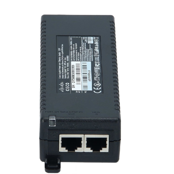 Inyector POE Cisco Aironet - CA 100-240 V - para Aironet 1810 OfficeExtend Access Point, 1810W P/N AIR-PWRINJ6