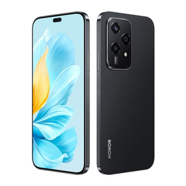 Honor 200 Lite - Smartphone - Android - Midnight black - Touch - 8+256GB