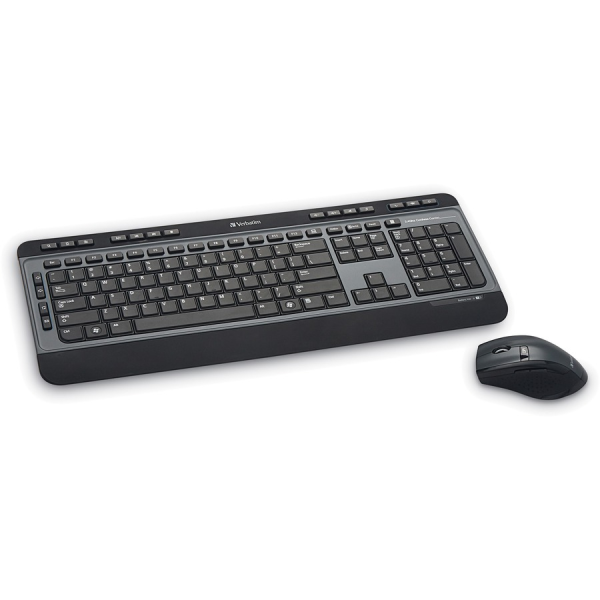 Kit de Teclado y Mouse Verbatim Wireless Multimedia