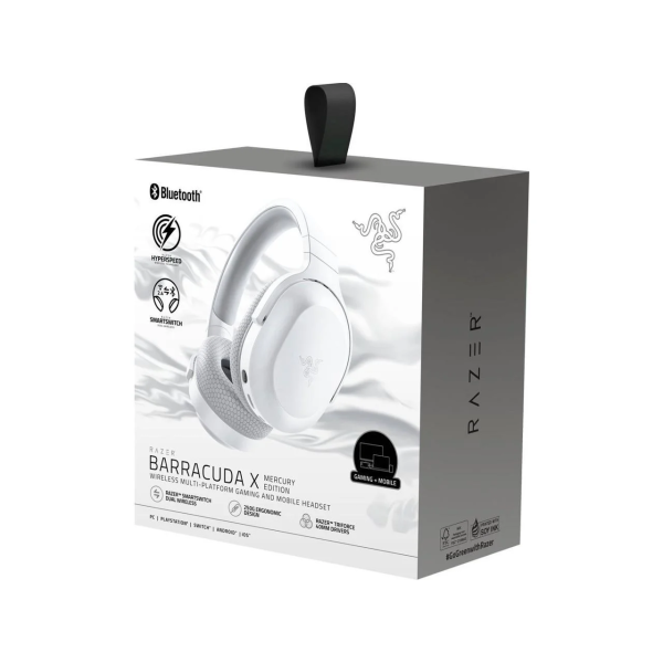 AUDIFONO GAMER Razer BARRACUDA X WHITE P/N RZ04-04430200-R3U1