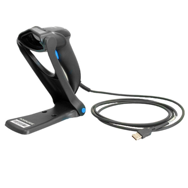 Lector de codigos de barra DATALOGIC 1D Linear Imager Quick Scan Lite QW2120 con cable USB y Pedestal