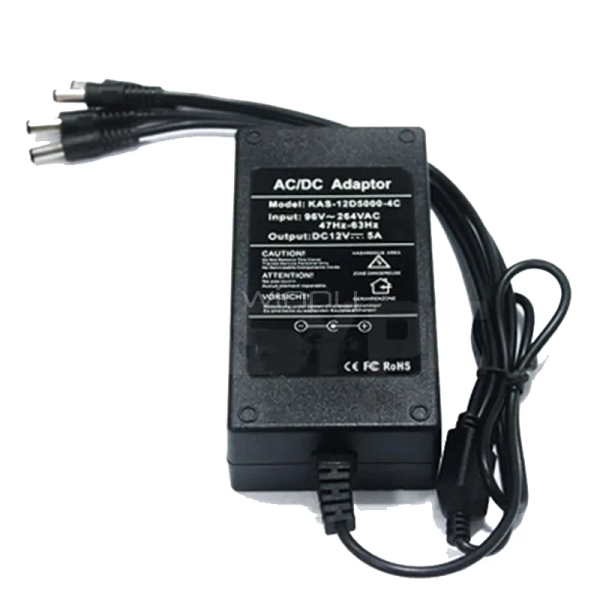 Adapatador de corriente Folksafe 4 canales 12V DC 5A