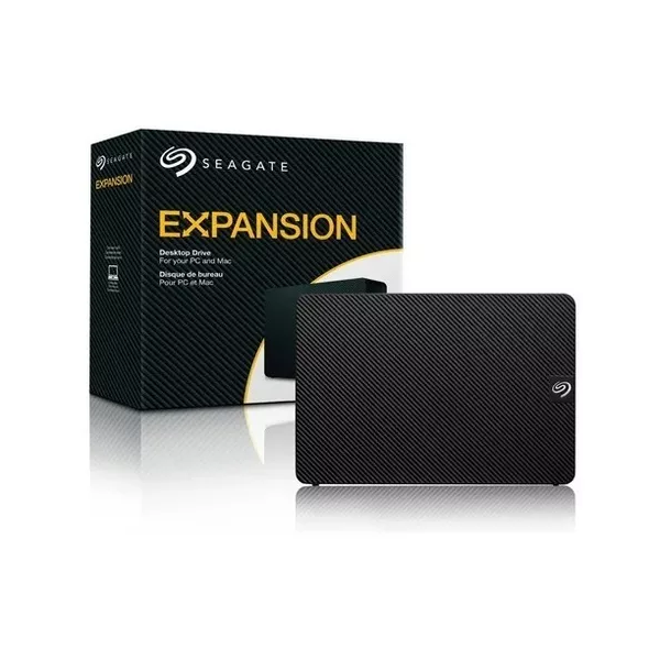Disco externo 12TB Seagate Expansion STKP12000400 - USB 3.0 - negro - con Rescue Data Recovery incluido.