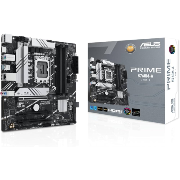 PLACA MADRE ASUS PRIME B760M-A CSM s1700 P/N PRIME B760M-A CSM