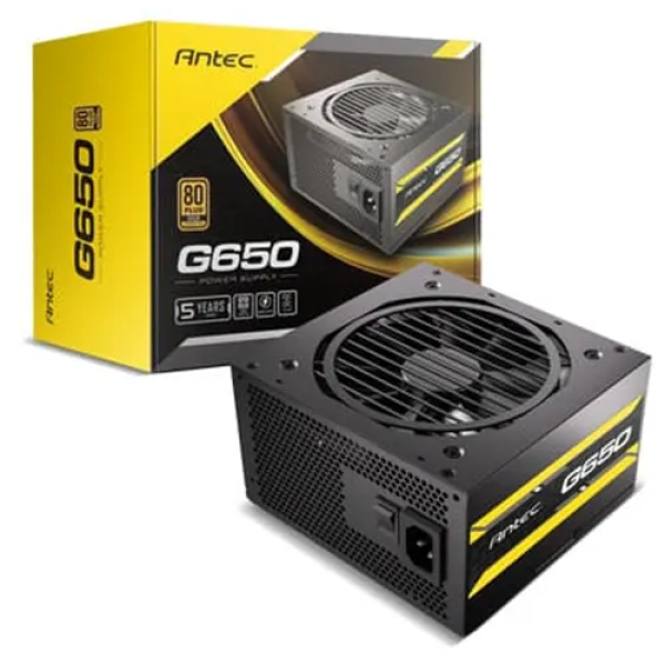 FUENTE DE PODER ANTEC ATOM 650W MODELO G650 80 PLUS GOLD EC 0-761345-20032-5