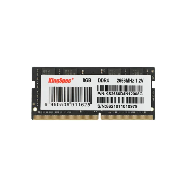 MEMORIA SODIMM DDR4 KINGSPEC 8GB 2666 KS2666D4N12008G