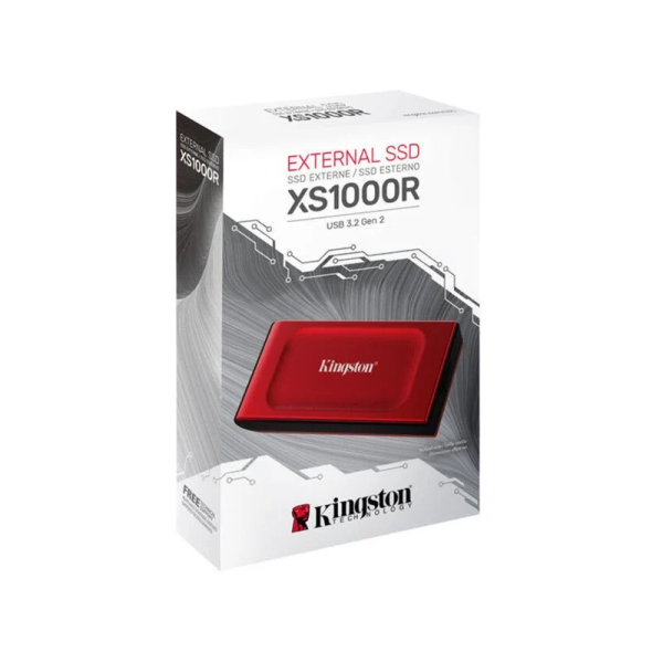 DISCO SSD EXTERNO DE 1TB XS1000 Red USB 3.2 Gen 2 Portable