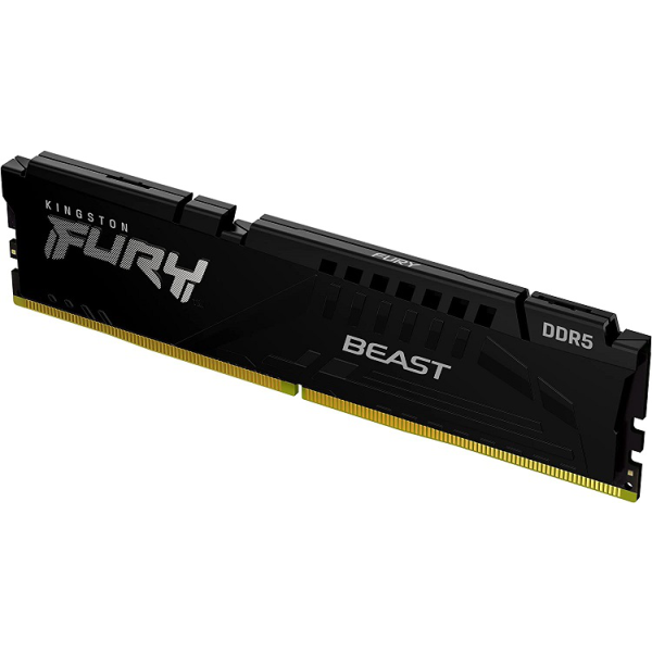 MEMORIA KINGSTON FURY DDR5 16GB 6000MT/s  CL36 Beast Black EXPO