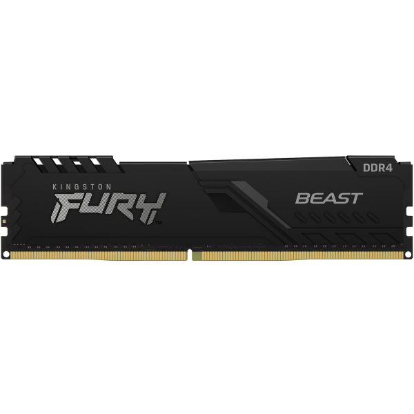 MEMORIA DDR5 16GB KINGSTON FURY BEAST 6000 MHZ CL40 NEGRA P/N KF560C36BBE2-16