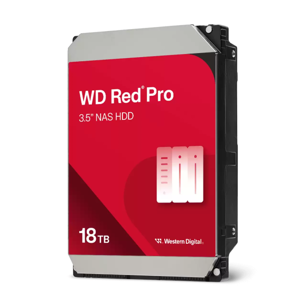 Disco Duro Western Digital Red Pro WD8005FFBX 18TB 512mb 7200rpm SATA3