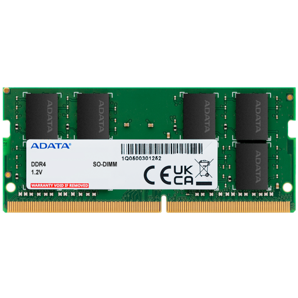 Memoria SODIMM DDR4 Adata 8GB 3200 MT/s 
 PC4-25600 DDR4 CL22 - 1.20 V