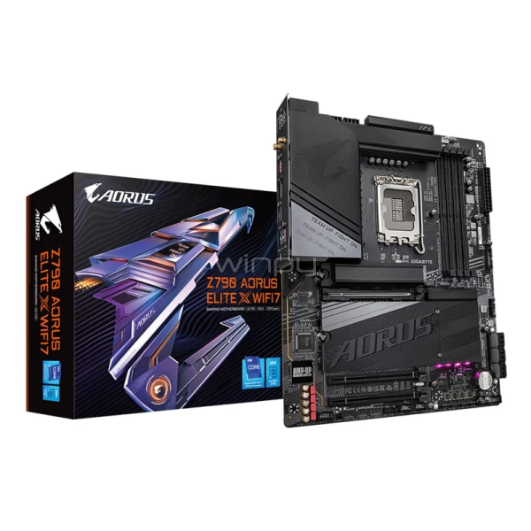 PLACA MADRE GIGABYTE AORUS Z790 A ELITE X WIFI7 S1700