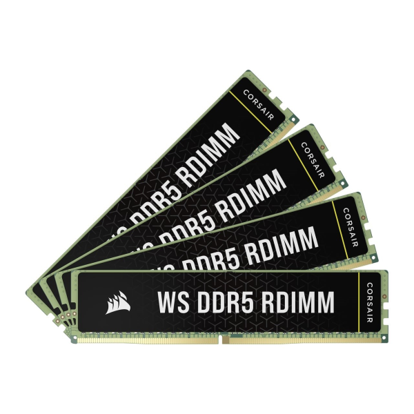 KIT DE 4 MEMORIAS DDR5 128GB (4x32GB) 5600MT/s WORKSTATION ECC RDIMM, CL40, Intel XMP 3.0, AMD EXPO