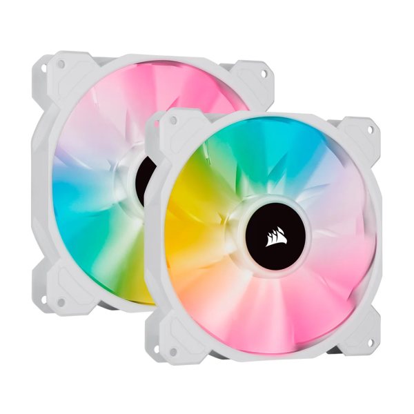 VENTILADOR CORSAIR ICUE LINK QX140 KIT 2X1 RGB 140MM BLANCO CO-9051008-WW