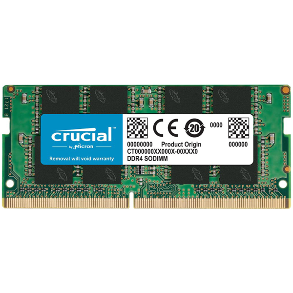 MEMORIA SODIMM CRUCIAL DDR4 8GB 3200 BASICS P/N CB8GS3200