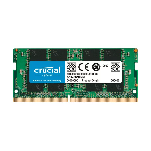 MEMORIA SODIMM CRUCIAL DDR4 32GB 3200 CL19 P/N  CT32G4SFD832A